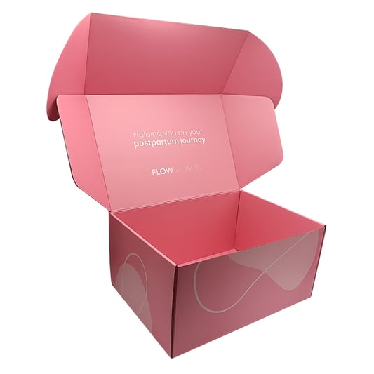 Hot Selling Design Custom Printed Recycled  Paper Box Cosmetic Product Shipping Sticker Mailer Packaging Box