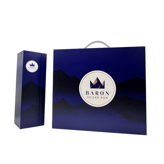 Luxury Custom Wine Box With EVA Insert Hot Sale High  Quality Magnetic Gift Box With Handle